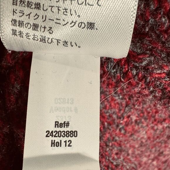 Eddie Bauer Chunky Knit Cardigan Woman's Size Medium Wool Blend Classic Modern - Picture 10 of 10